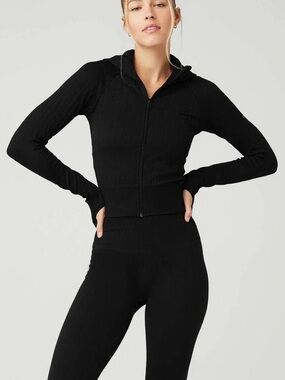 Alo Yoga Seamless Cable Knit Jacket